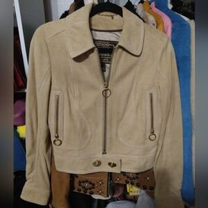 Suede Coach Legacy Jacket